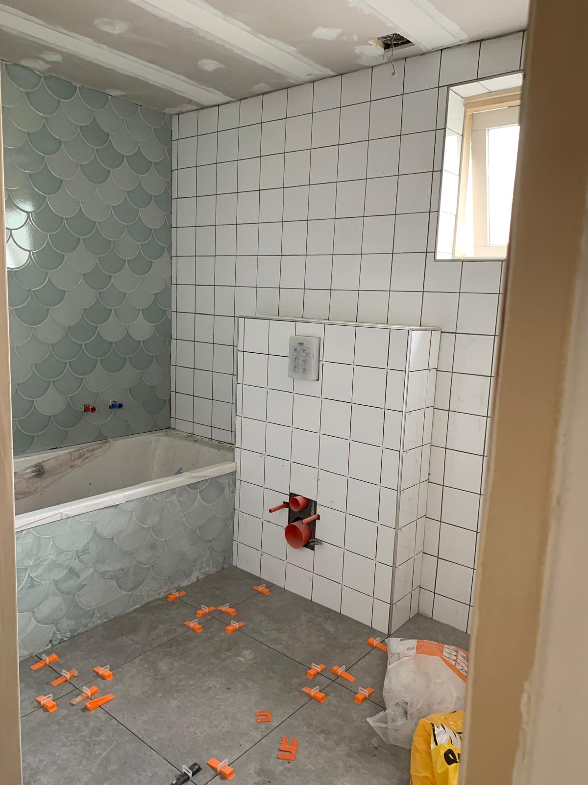 Badkamer tegelen